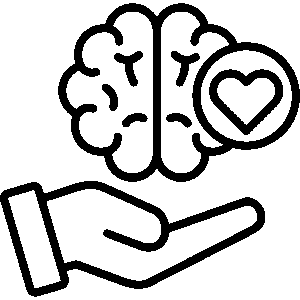 Icon for mental health or addiction in the family